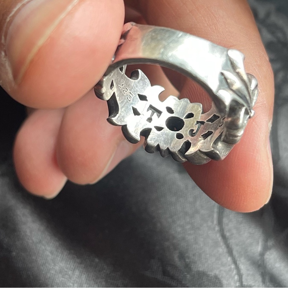 Sterling silver ring - Picture 5 of 7